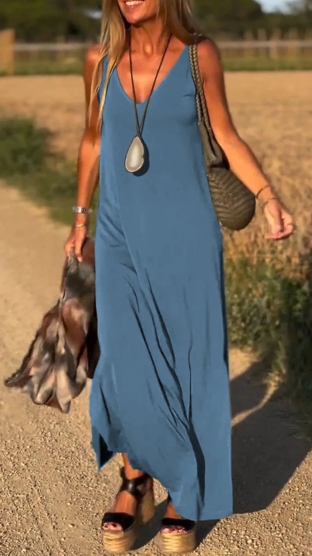 Boho Maxi Summer Dress