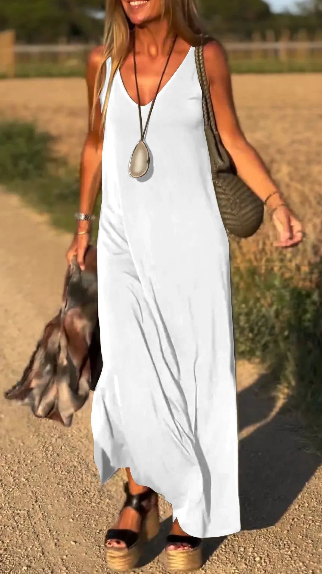 Boho Maxi Summer Dress