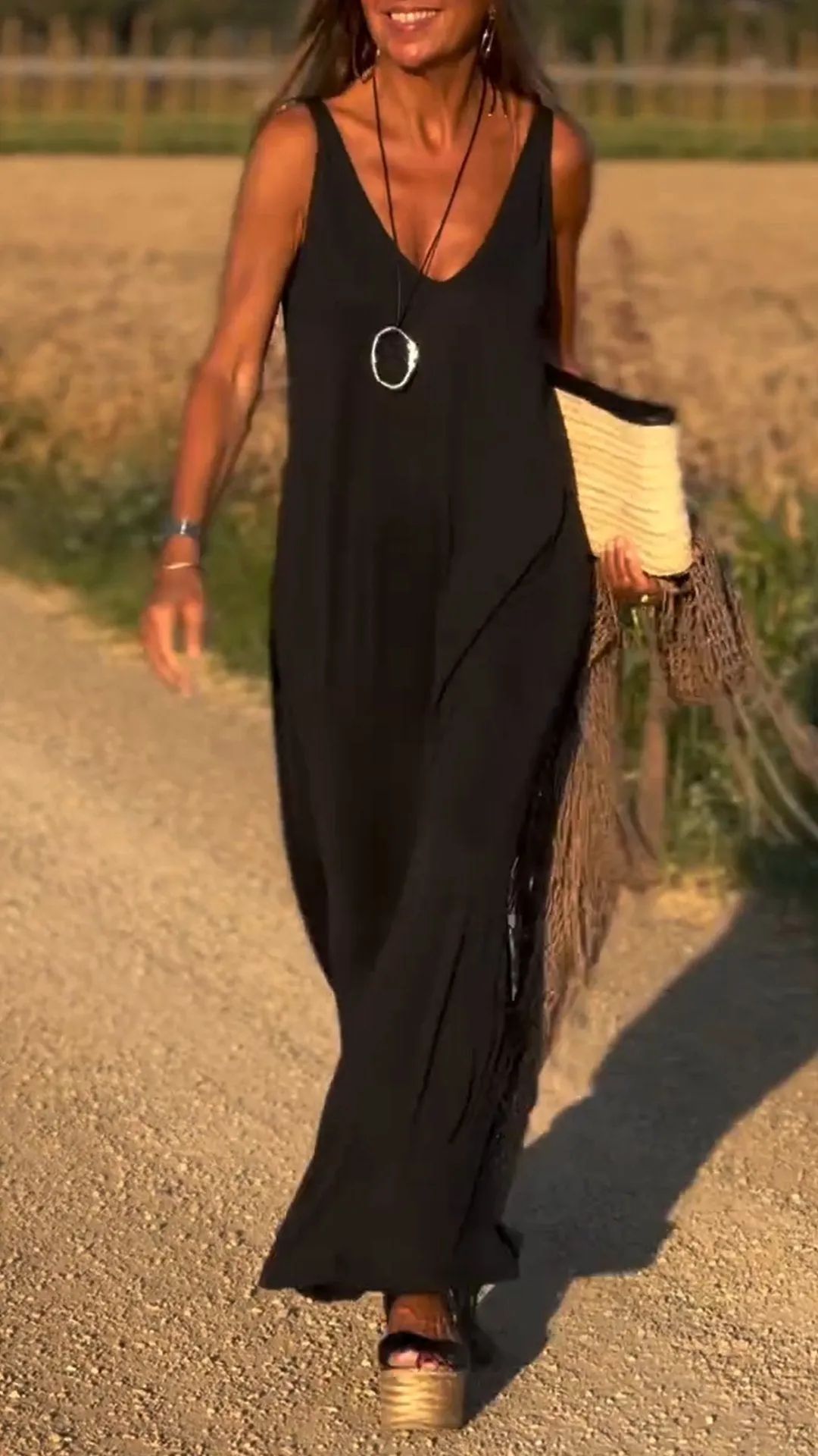 Boho Maxi Summer Dress