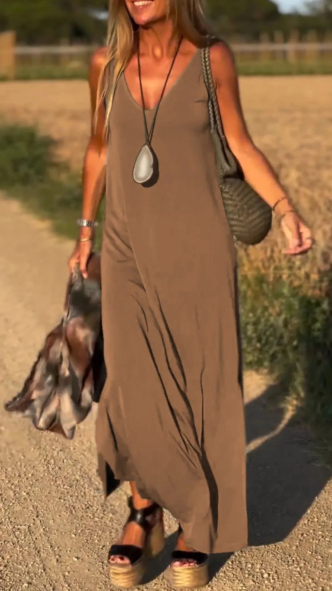 Boho Maxi Summer Dress